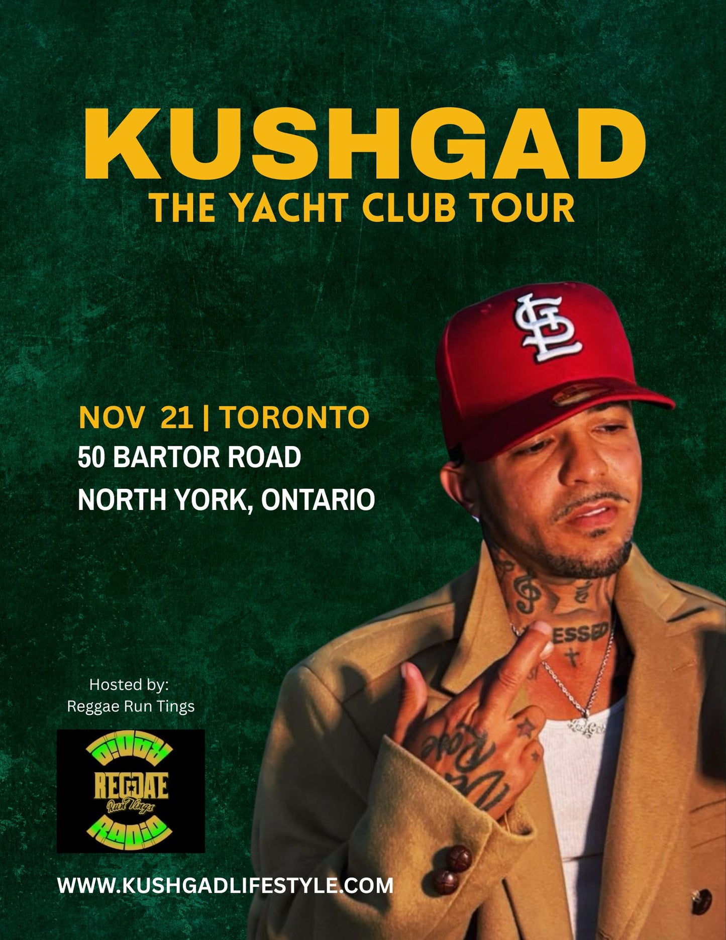 KushGad The Yacht Club Tour